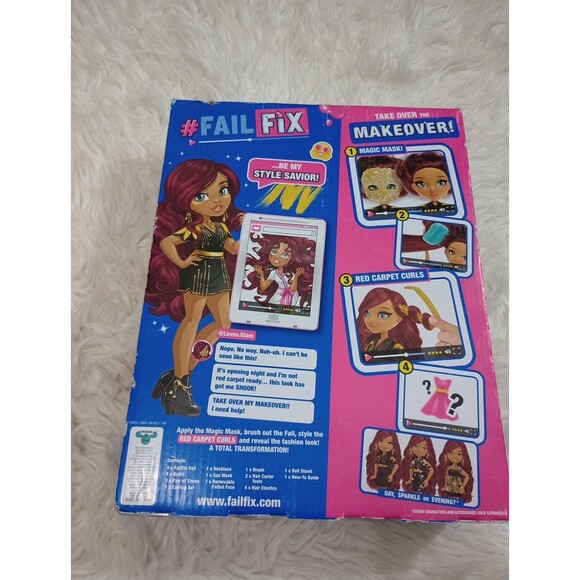 FAILFIX Loves.Glam Loves Glam Take Over The Makeover New In Box 2020 Doll - Picture 2 of 3
